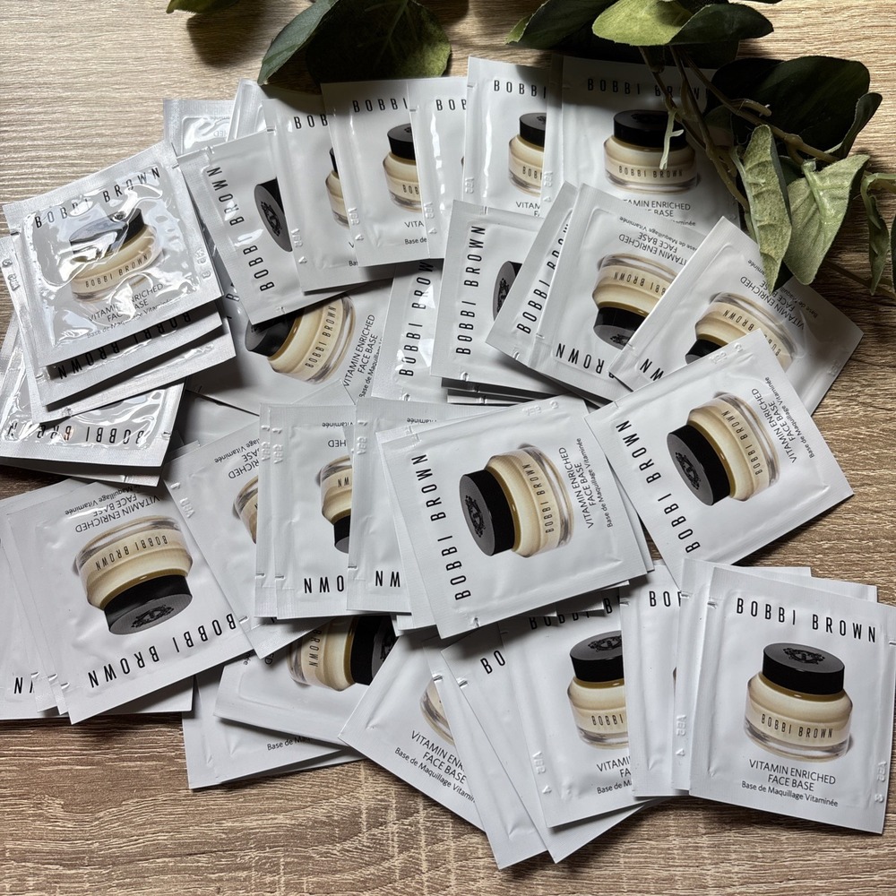 LOT OF 50 Bobbi Brown Vitamin Enriched Face Base 0.05 Fl oz/1.5 ml Primer Sample